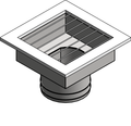 Constant Supply Register Round Duct Aldes CSR3 S