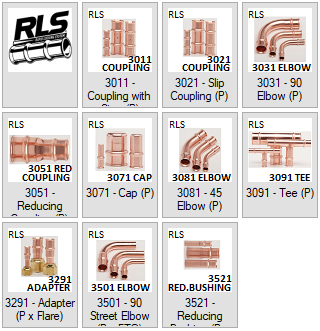 RLS Copper Fittings