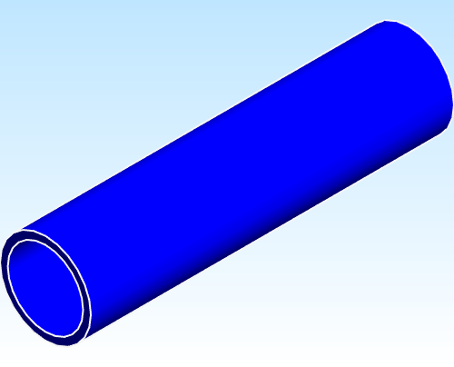 Corrugated Sheath Pipe in Pipe HeatLink Blue Polyethylene