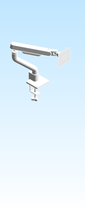Desk Mount Single Monitor Arm Fully Jax ARTICULATING