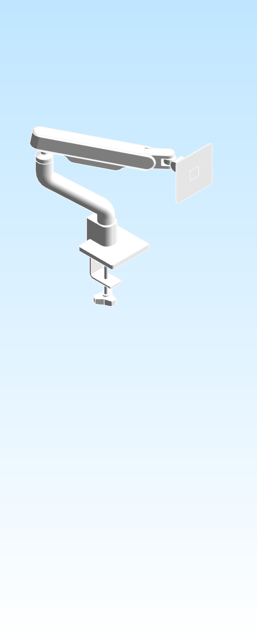 Desk Mount Single Monitor Arm Fully Jax ARTICULATING