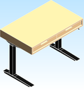 Desking Fully Jarvis Standing Desk Evolve