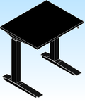 Desking Fully Jarvis Standing Desk Laminate