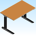 Desking Fully Jarvis Standing Desk Oregon White Oak