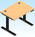 Desking Fully Remi Standing Desk Laminate