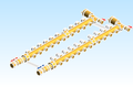 Distribution Manifold Caleffi Brass 663 Series 10 Outlet