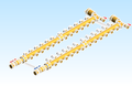 Distribution Manifold Caleffi Brass 663 Series 12 Outlet