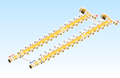 Distribution Manifold Caleffi Brass 663 Series 13 Outlet