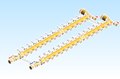 Distribution Manifold TwistFlow Caleffi Brass 668S1 Series 13 Outlet