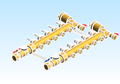 Distribution Manifold TwistFlow Caleffi Brass 668S1 Series 5 Outlet