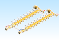 Distribution Manifold TwistFlow Caleffi Brass 668S1 Series 8 Outlet