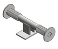 Expansion Joint Long Short Metraflex Flanged End MNLC Dual