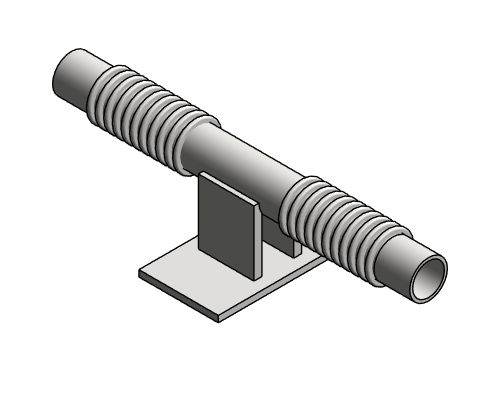 Expansion Joint Long Short Metraflex Weld End MNLC Dual
