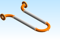 Expansion Joint Metraflex Fireloop Flanged Ends 16in mvmt