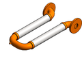 Expansion Joint Metraflex Fireloop Flanged Ends 4in Mvmt