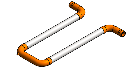 Expansion Joint Metraflex Fireloop Grooved Ends 4in Mvmt