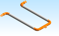 Expansion Joint Metraflex Fireloop Grooved Ends 8in mvmt