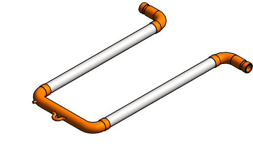 Expansion Joint Metraflex Fireloop Grooved Ends 8in Mvmt