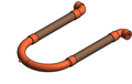 Expansion Joint Metraflex Metraloop Female Sweat Ends 1 5in 4in Mvmt