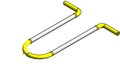 Expansion Joint Metraflex Metraloop Gas Service Male Threaded Ends 4in Mvmt