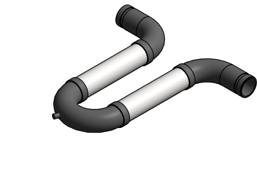 Expansion Joint Metraflex Metraloop Grooved Ends 1 5in 4in Mvmt