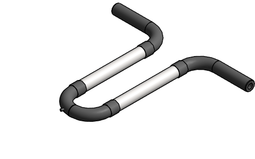 Expansion Joint Metraflex Metraloop Male Threaded Ends 1 5in 4in Mvmt