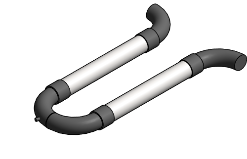 Expansion Joint Metraflex Metraloop Weld Ends 1 5in 4in Mvmt