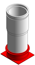 Firestop Sleeve Telescoping Closet Flange HOLDRITE HFP CFXPLB CFXNHB