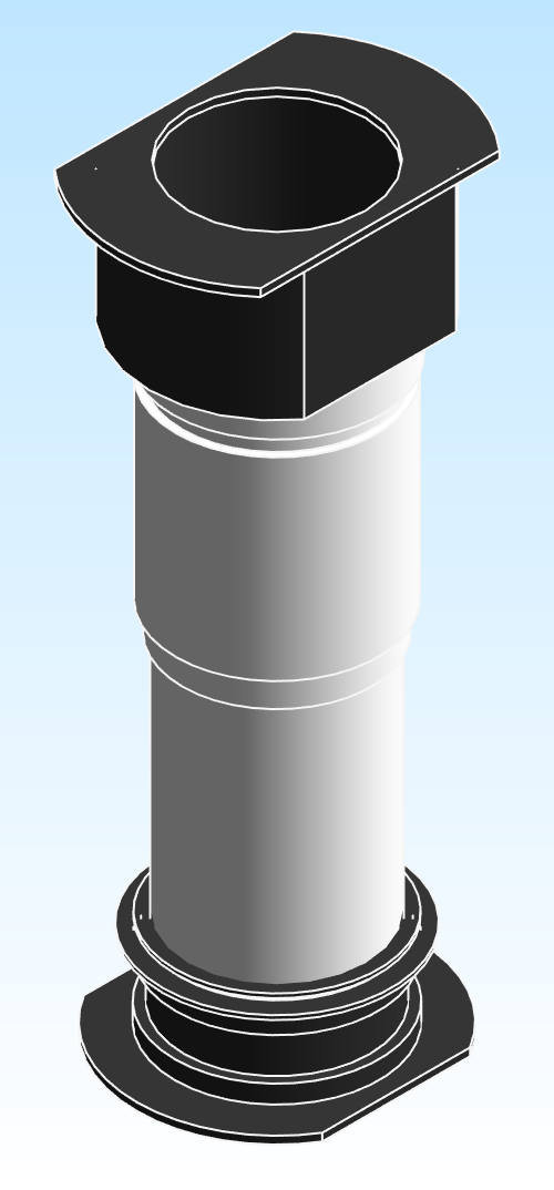 Firestop Sleeve Shower Drain HOLDRITE HFP SH3 DRN