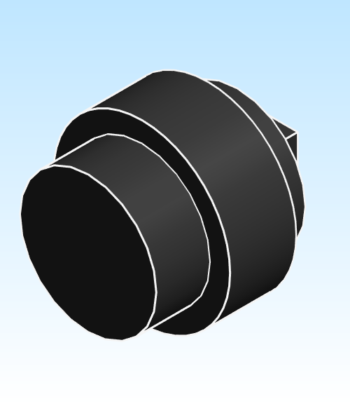 Fitting Adapter Cleanout NIBCO SpgxPlug ABS DWV 5816
