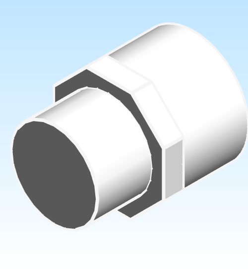 Fitting Adapter Equal NIBCO MIPTxSlip PVC 40 4604