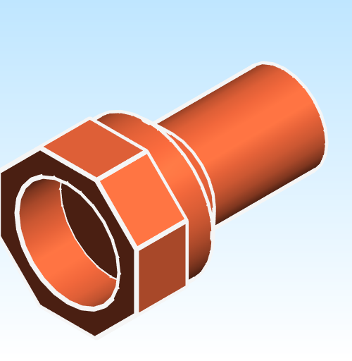 Fitting Adapter Female Mueller Streamline PRS FTGxFPT