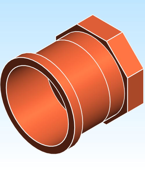Fitting Adapter Female Mueller Streamline PRS PxFPT Large