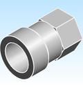Fitting Adapter Female NIBCO PxF BenchPressG PCH203