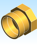 Fitting Adapter Female NIBCO PxF Brass PC603 XLC