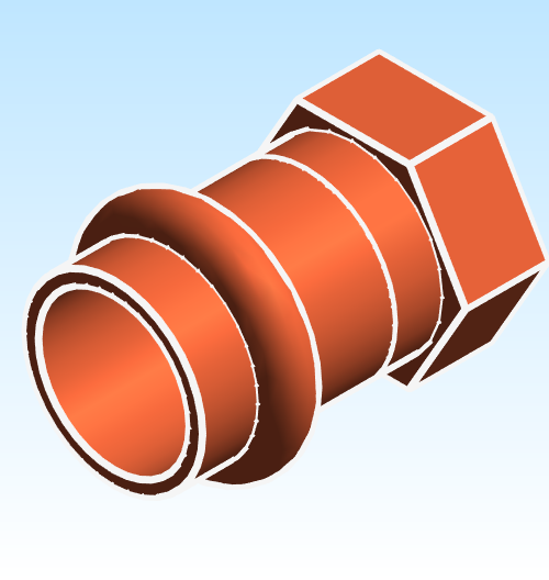 Fitting Adapter Female NIBCO PxF PressG PCH603