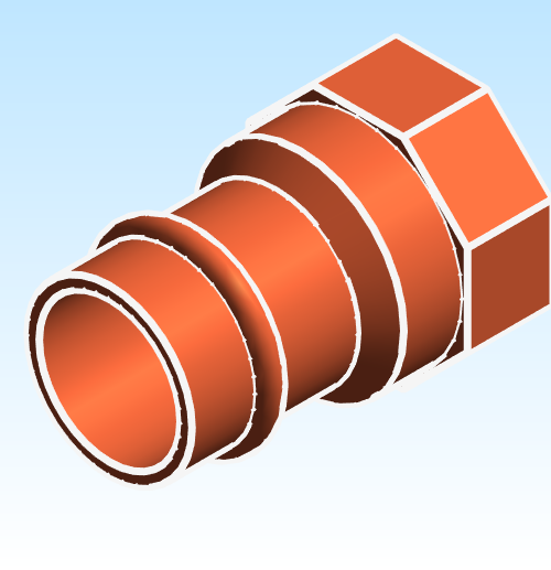 Fitting Adapter Female NIBCO PxF Wrot PC603