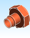 Fitting Adapter Female NIBCO PxF Wrot PC634