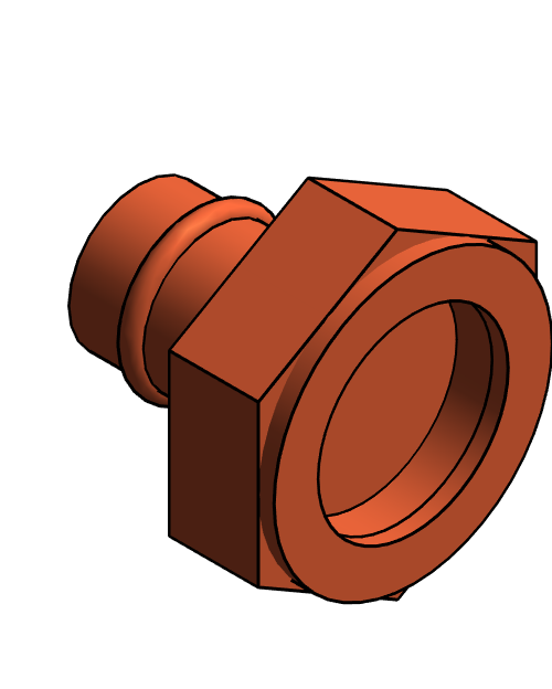 Fitting Adapter Female NIBCO PxF Wrot PC634