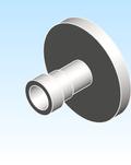 Fitting Adapter Flange Mueller Carbon PRS PxFLG Small