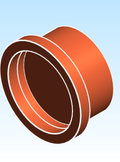 Fitting Adapter Flush Mueller Streamline CxMPT D 732C