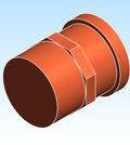 Fitting Adapter Male Mueller Streamline PRS PxMPT Large