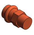 Fitting Adapter Male NIBCO PxM Wrot PC604