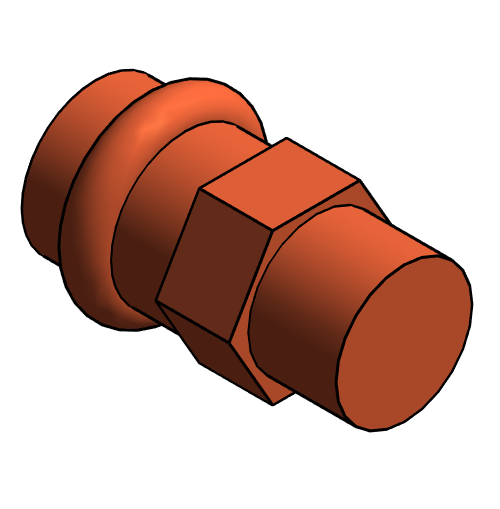 Fitting Adapter Male NIBCO PxM Wrot PC604