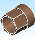 Fitting Adapter NIBCO CxHose Cast 704 H