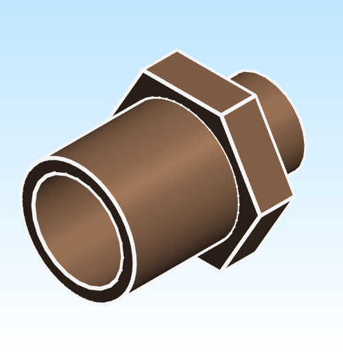 Fitting Adapter NIBCO CxM Cast 704