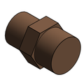 Fitting Adapter NIBCO FtgxHose Cast 704 2 H