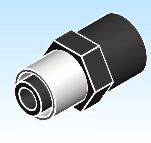 Fitting Adapter PEX Insert to MNPT HeatLink HPP