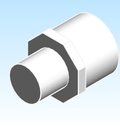 Fitting Adapter Reducing NIBCO MIPTxSlip PVC 40 4604
