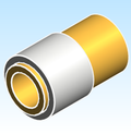 Fitting Adapter SharkBite F1960 Brass PEXxC